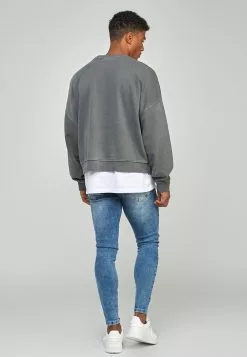 SikSilk Sweater - Black 9 SikSilk Sweater - Black -Outlet SikSilk Winkel c8dc625a533b433e9de5e71f12a2bf04