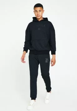 SikSilk MessiMonogram Print- Trainingsbroek - Black