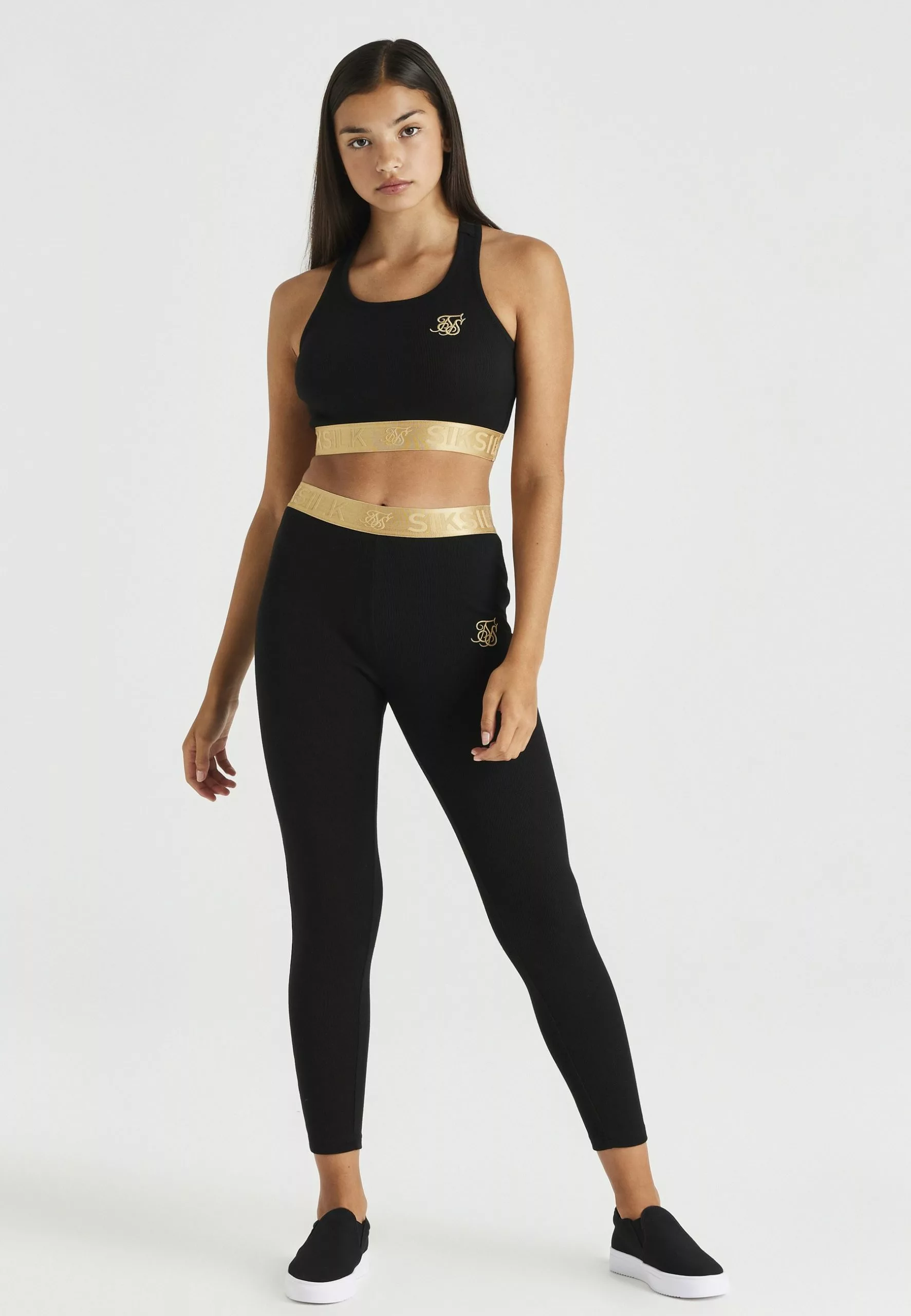 SikSilk Bralette - Bustier - Black 4 SikSilk Bralette - Bustier - Black - Afbeelding 2