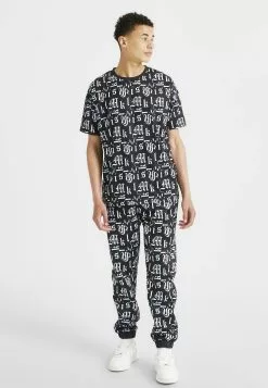 SikSilk Messi X Aop- Trainingsbroek - Black