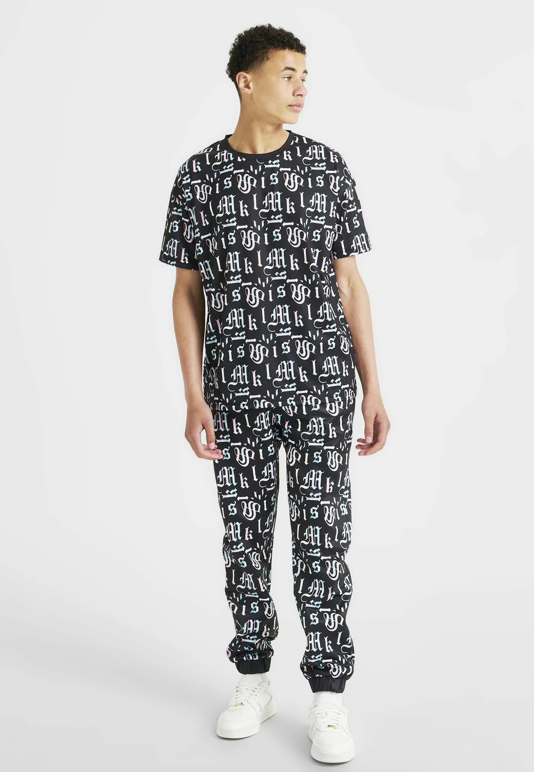 SikSilk Messi X Aop- Trainingsbroek - Black 3 SikSilk Messi X Aop- Trainingsbroek - Black