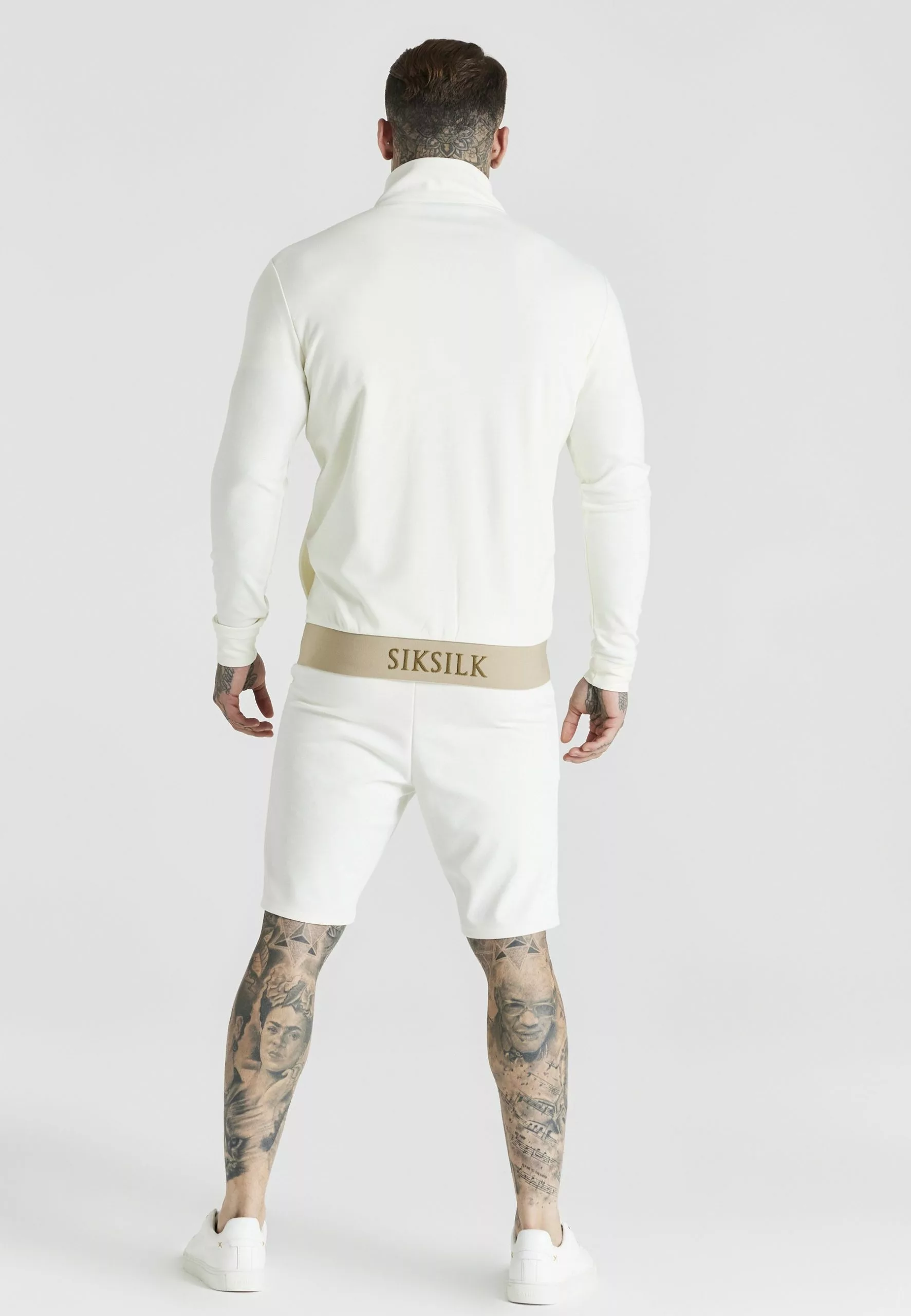 SikSilk Sweater Met Rits - Ecru 5 SikSilk Sweater Met Rits - Ecru - Afbeelding 3