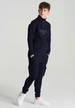 SikSilk Sweater - Navy -Outlet SikSilk Winkel d0ffe3bffe8b48be8a64ec7345b76fbc