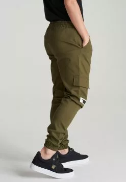 SikSilk Cargo Pants - Cargobroek - Khaki -Outlet SikSilk Winkel d2c227fc1f514d79a1d4c803dd875fa5