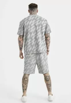 SikSilk T-Shirt Print - Grey 8 SikSilk T-Shirt Print - Grey -Outlet SikSilk Winkel d684f92cc6ba43eba09d05f29d9ef2bf