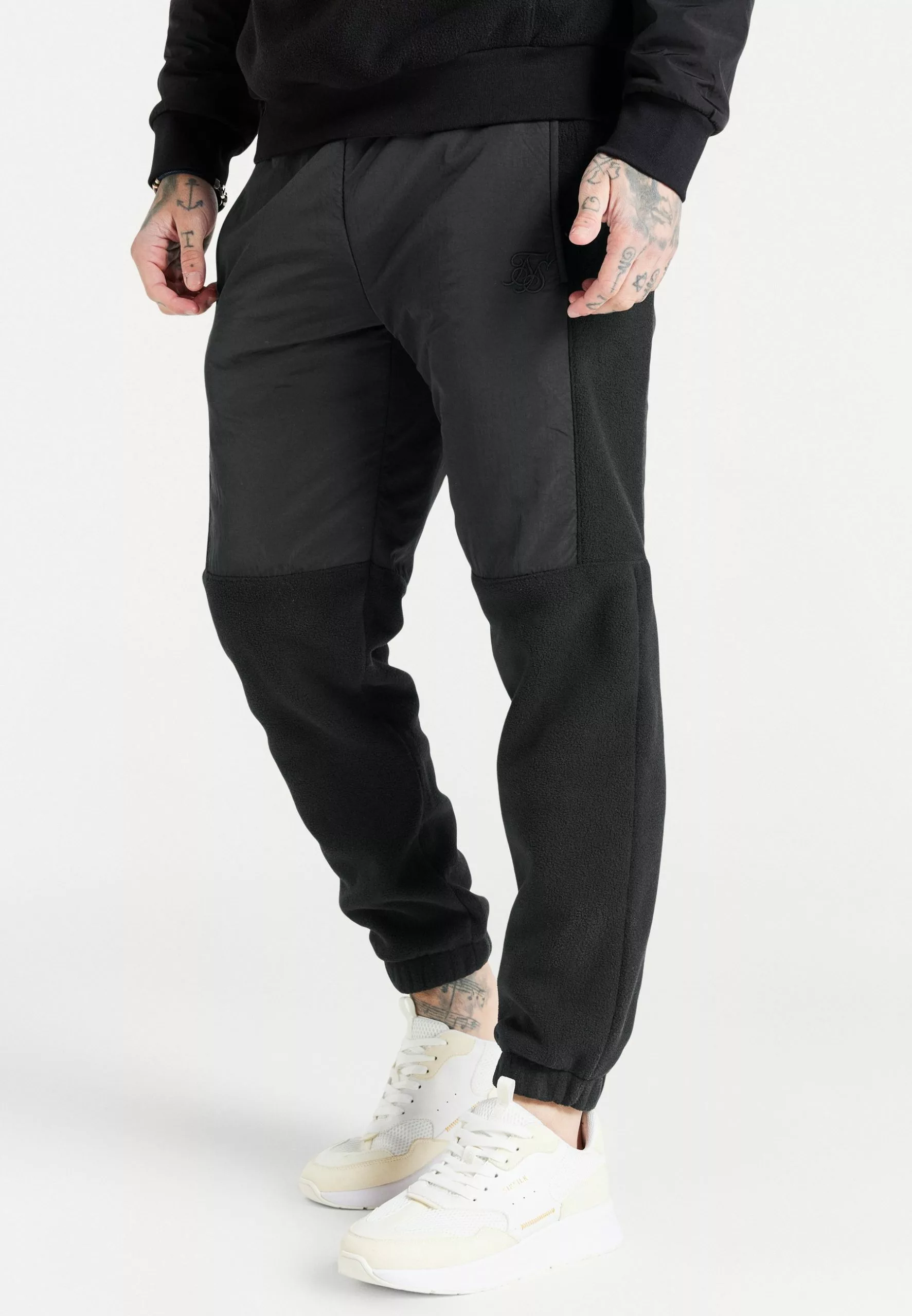 SikSilk Hybrid Pro Elastic Cuff Pants - Trainingsbroek - Black 3 SikSilk Hybrid Pro Elastic Cuff Pants - Trainingsbroek - Black