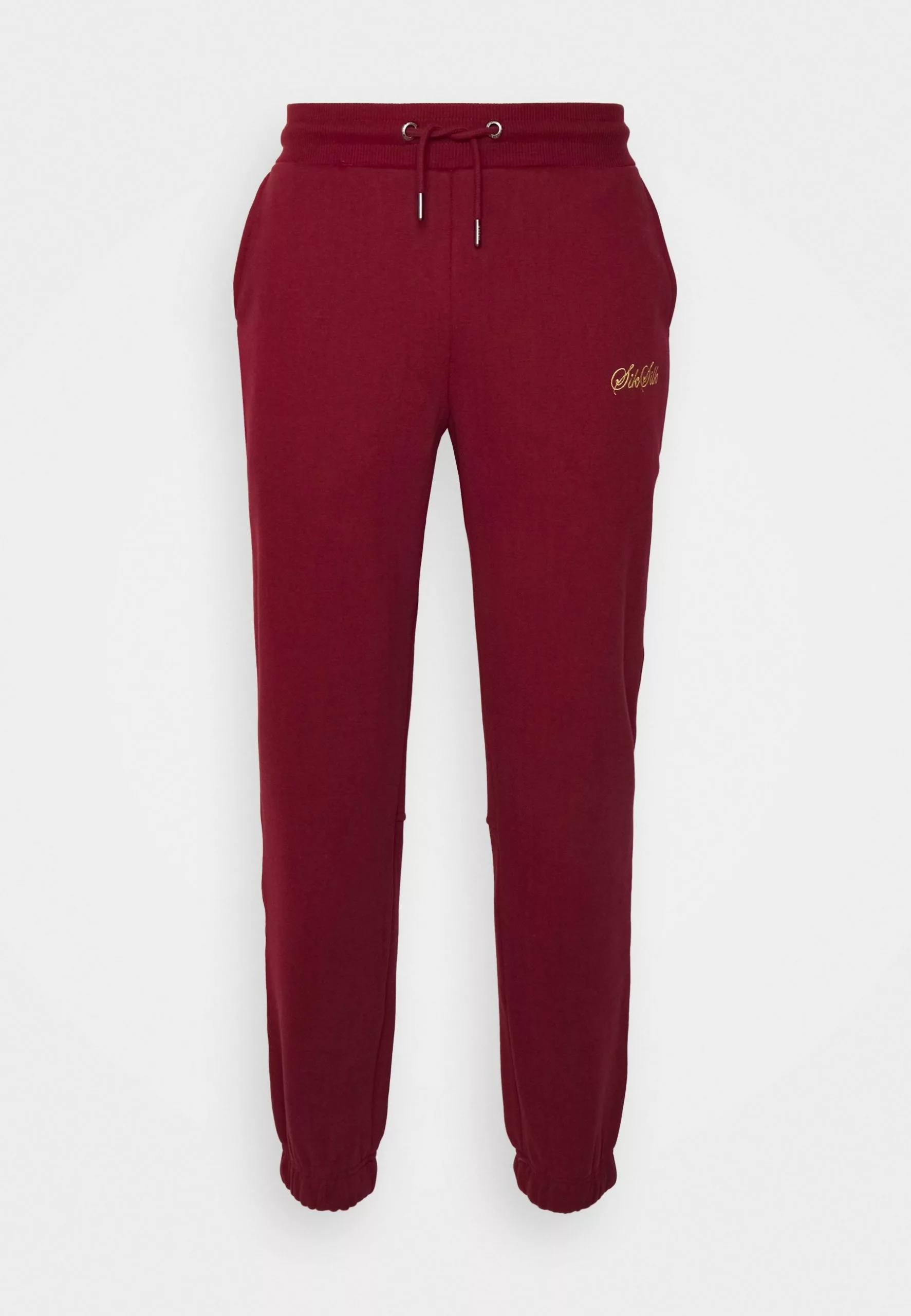 SikSilk Embossed Logo Relaxed Fit Joggers - Trainingsbroek - Burgundy 8 SikSilk Embossed Logo Relaxed Fit Joggers - Trainingsbroek - Burgundy - Afbeelding 6