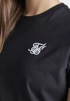 SikSilk Boyfriend Tee - T-Shirt Basic - Black 11 SikSilk Boyfriend Tee - T-Shirt Basic - Black -Outlet SikSilk Winkel d8289e9fc27d4db691f98f871934bdd6