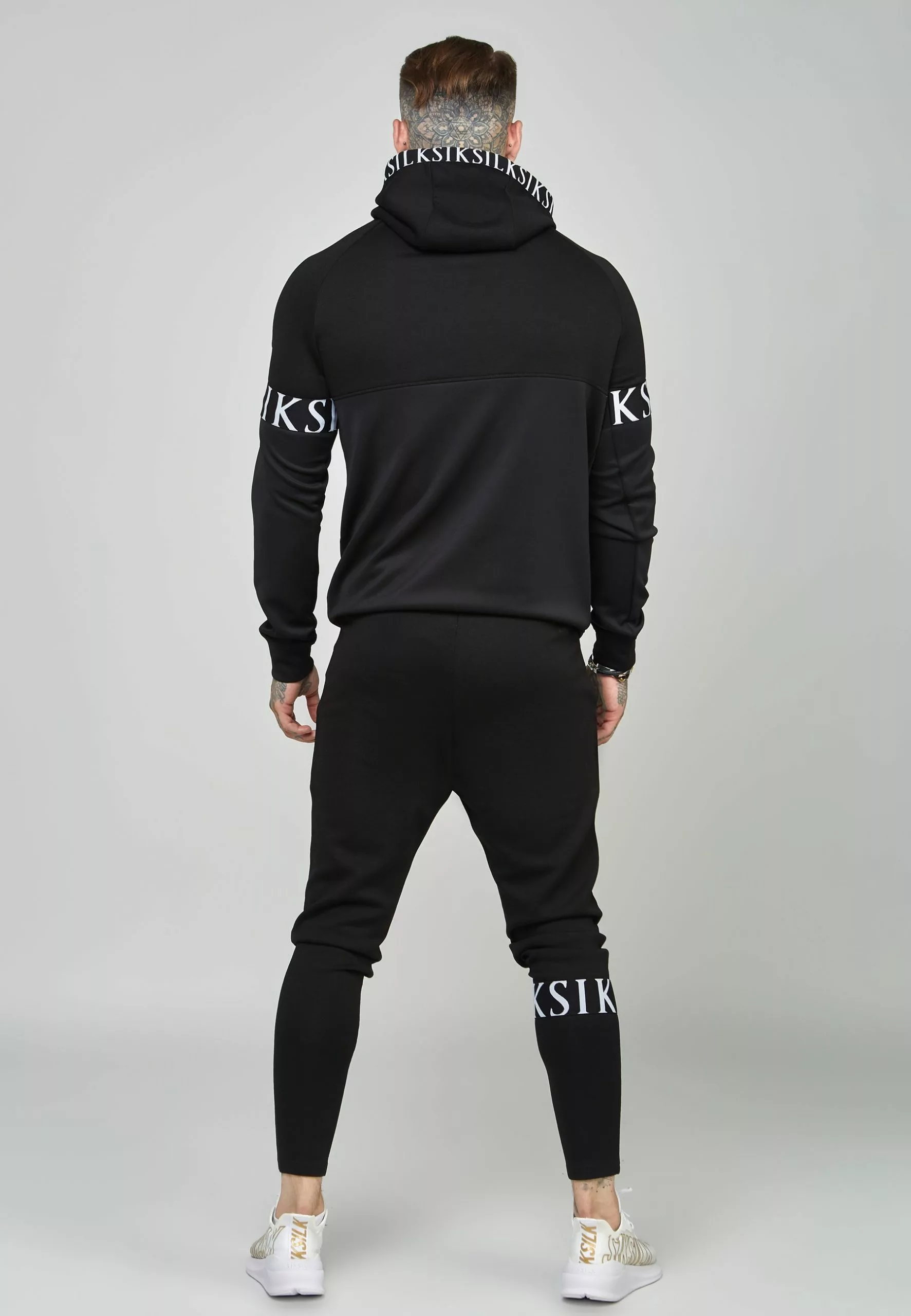 SikSilk Dynamic Overhead Hoodie - Hoodie - Black 5 SikSilk Dynamic Overhead Hoodie - Hoodie - Black - Afbeelding 3