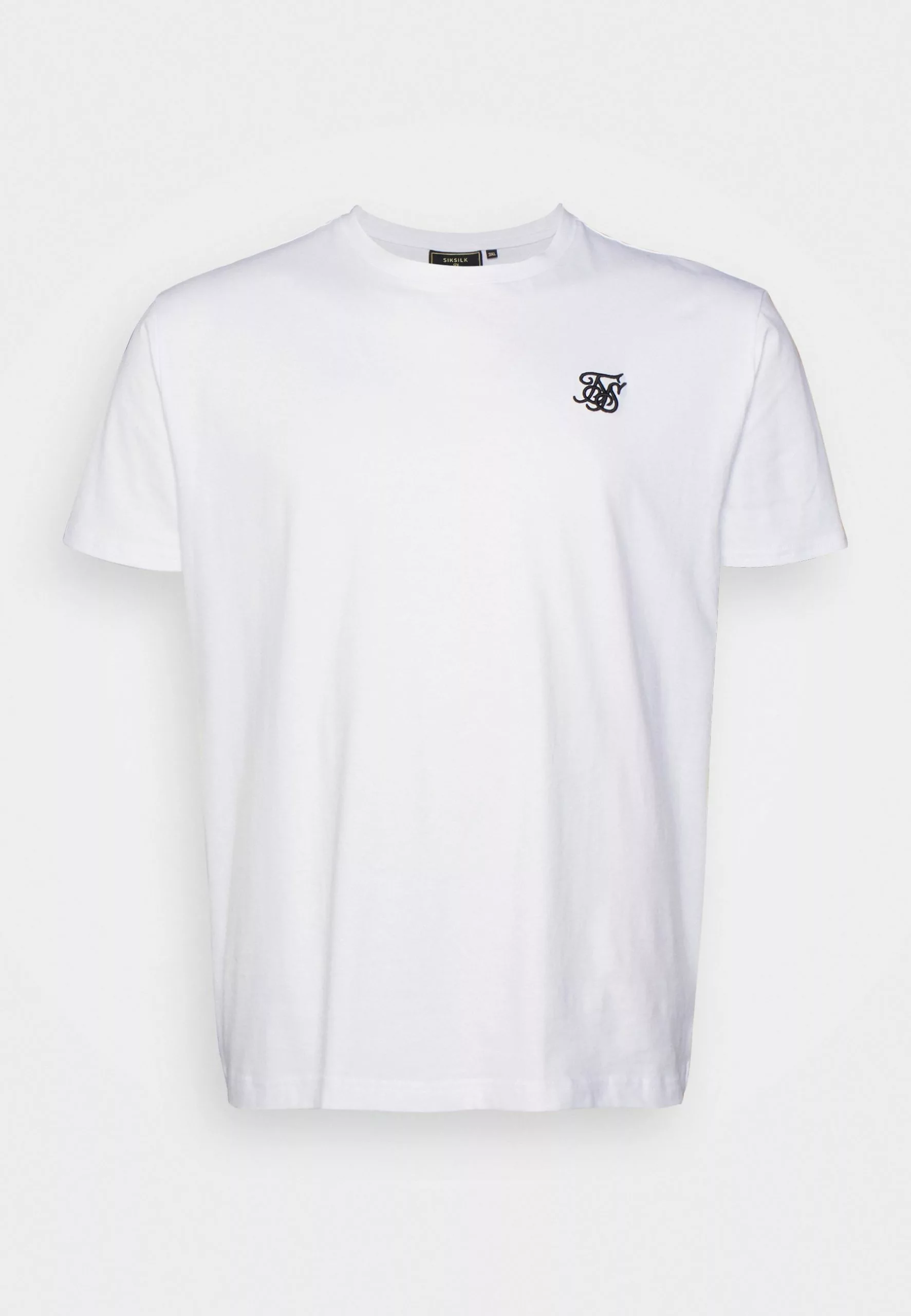 SikSilk Extended Gym Tee - T-Shirt Basic - White 7 SikSilk Extended Gym Tee - T-Shirt Basic - White - Afbeelding 5
