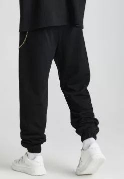 SikSilk Loose Fit Chain- Trainingsbroek - Black -Outlet SikSilk Winkel dd898cccb2a84c029c7aeed6a24d46b6