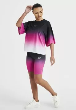 SikSilk Fade Crop - T-Shirt Print - Pink 11 SikSilk Fade Crop - T-Shirt Print - Pink -Outlet SikSilk Winkel dd92c40af1af4b39b0c9dd5c27d0c642