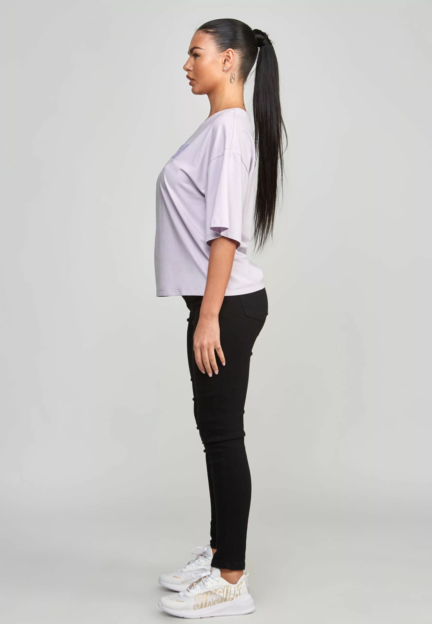 SikSilk Applique Logo - T-Shirt Print - Purple 7 SikSilk Applique Logo - T-Shirt Print - Purple - Afbeelding 5