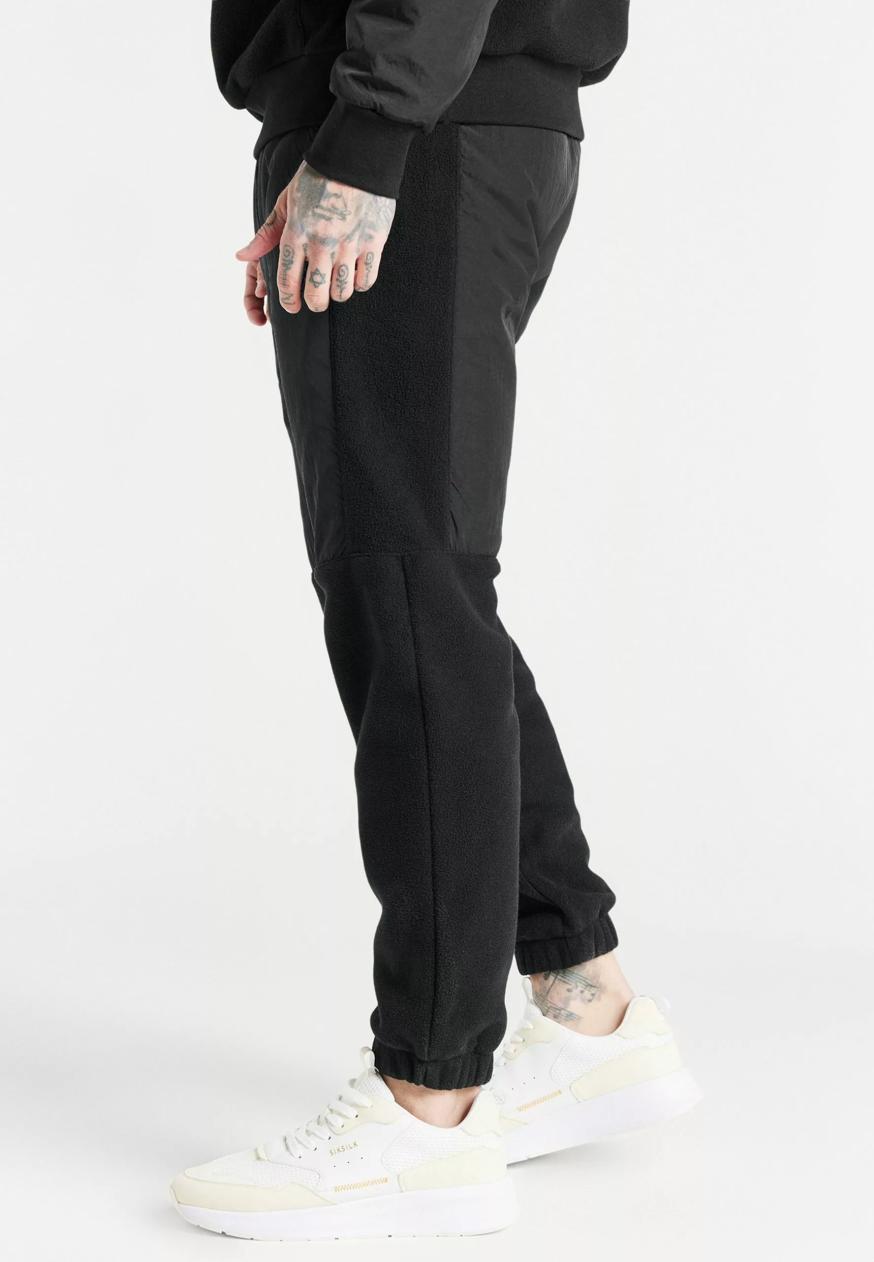 SikSilk Hybrid Pro Elastic Cuff Pants - Trainingsbroek - Black 8 SikSilk Hybrid Pro Elastic Cuff Pants - Trainingsbroek - Black - Afbeelding 6