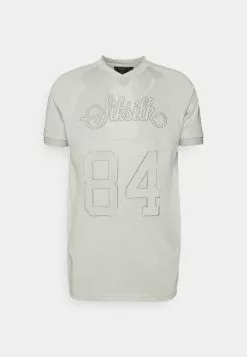 SikSilk Stretch Sports - T-Shirt Print - Grey 10 SikSilk Stretch Sports - T-Shirt Print - Grey -Outlet SikSilk Winkel e4fda2f7e1664ea59e5029206065738d