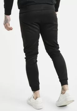 SikSilk Panelled Joggers - Trainingsbroek - Black -Outlet SikSilk Winkel e64beb9c6fbf485e806d7be55b1c61e0