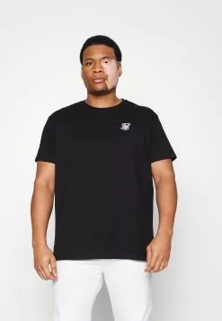 SikSilk Xtended Gym Tee - T-Shirt Basic - Black