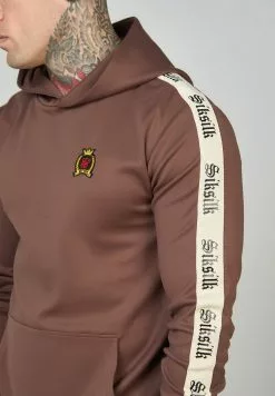 SikSilk With Gothic Side Tape - Sweater - Brown -Outlet SikSilk Winkel ea9f4527437e460eb7cd97f09f0188cc
