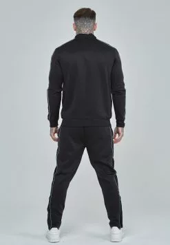 SikSilk Panelled- Sweater Met Rits - Black -Outlet SikSilk Winkel eb99f8a7c35c49bb969f455801af30ec