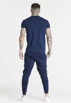 SikSilk Gym Tee - T-Shirt Basic - Navy 9 SikSilk Gym Tee - T-Shirt Basic - Navy -Outlet SikSilk Winkel eba5a656cd464a85b550ba34c30fd976