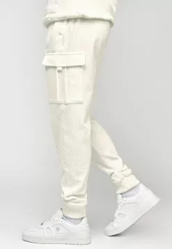 SikSilk Jogger - Cargobroek - Ecru -Outlet SikSilk Winkel ec03182b21ea45bcad929960613ca85d