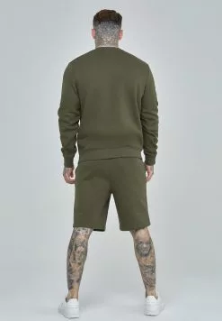 SikSilk Essential - Sweater - Khaki 9 SikSilk Essential - Sweater - Khaki -Outlet SikSilk Winkel ec087edb402540b59b7de6f9850f4665
