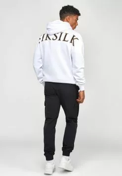 SikSilk Rhinestone Logo Oversized Hoodie - Hoodie - White 11 SikSilk Rhinestone Logo Oversized Hoodie - Hoodie - White -Outlet SikSilk Winkel eca3fe34111b4945b4e5188e8ae930f9