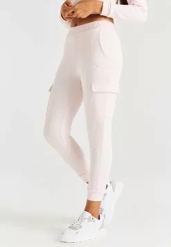 SikSilk Taped Cargo Pants - Trainingsbroek - Pink