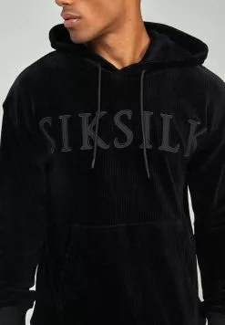 SikSilk Applique - Hoodie - Black 10 SikSilk Applique - Hoodie - Black -Outlet SikSilk Winkel edd4104900bc4995a8478b5d93b186ce