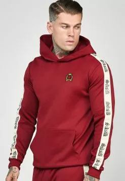 SikSilk Hoodie With Gothic Side Tape - Longsleeve - Burgundy 11 SikSilk Hoodie With Gothic Side Tape - Longsleeve - Burgundy -Outlet SikSilk Winkel ef15ace0df6e443ea1bfa68aae917aeb