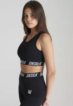 Siksilk Core Tape Bralette - Top - Black -Outlet SikSilk Winkel ef2ce56ae5d7430893f0bc29b401cf51