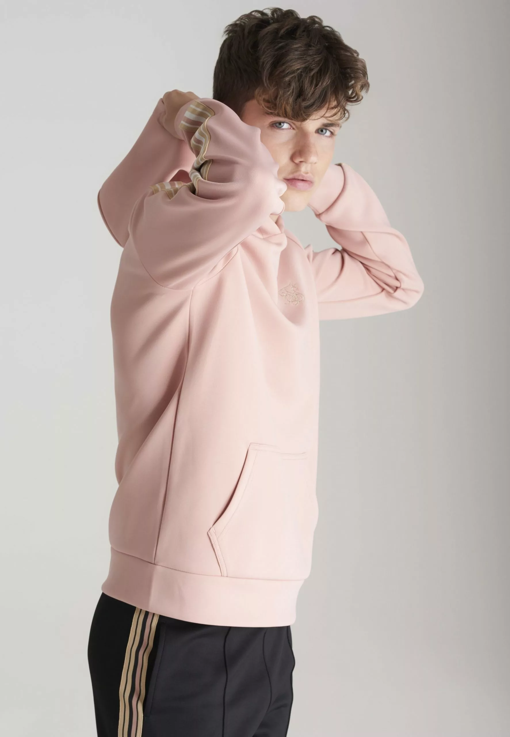 SikSilk Infinite Overhead- Hoodie - Pink 4 SikSilk Infinite Overhead- Hoodie - Pink - Afbeelding 2