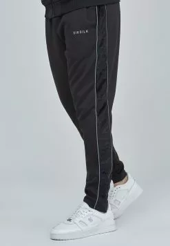 SikSilk Panelled- Trainingsbroek - Black -Outlet SikSilk Winkel f269e8cc9db1479f914f956477da3165