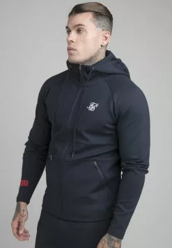SikSilk Exhibit Pro- Sweater Met Rits - Navy