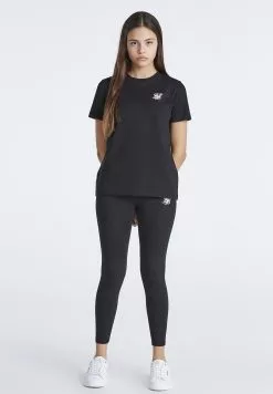SikSilk Boyfriend Tee - T-Shirt Basic - Black