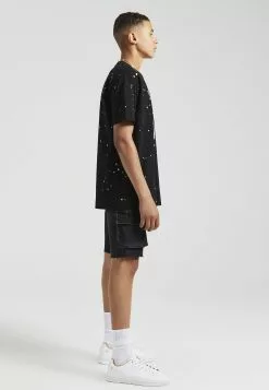 SikSilk T-Shirt Print - Black 10 SikSilk T-Shirt Print - Black -Outlet SikSilk Winkel f616acf0d45f4c048bd9484a1dda8004