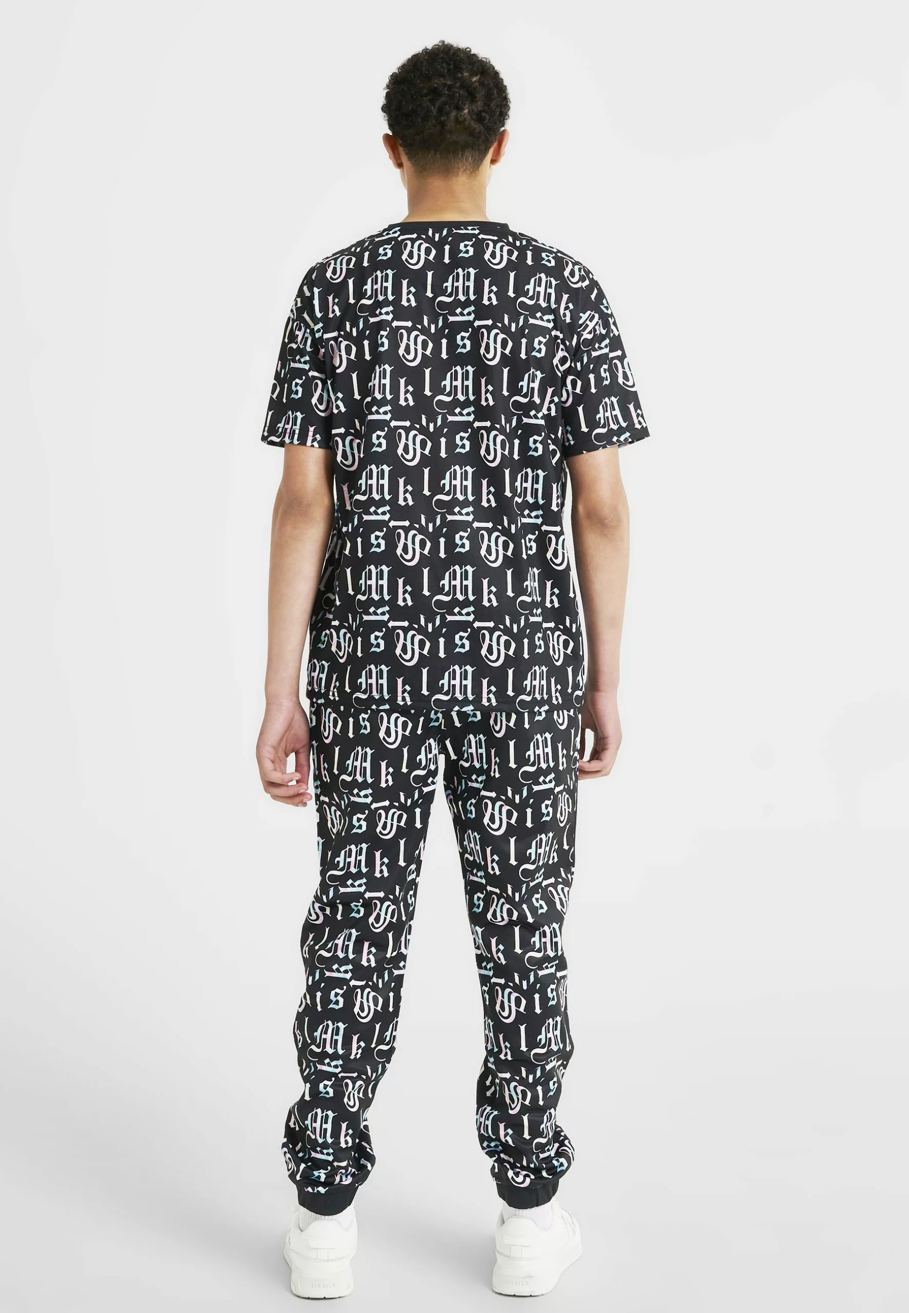 SikSilk Messi X Aop- Trainingsbroek - Black 4 SikSilk Messi X Aop- Trainingsbroek - Black - Afbeelding 2