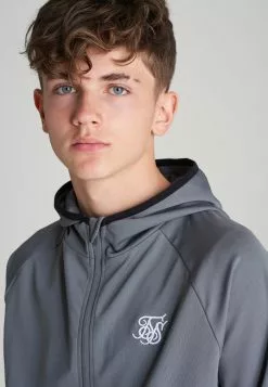 SikSilk Hoodie - Grey 11 SikSilk Hoodie - Grey -Outlet SikSilk Winkel ff3667ba2cee40a8922253c3e6016078