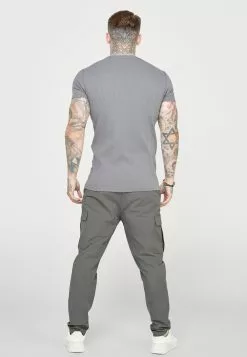 SikSilk Smart Carrot Fit Pants - Cargobroek - Grey -Outlet SikSilk Winkel ff6c14491eed4e9d987bdae9f1c2734a