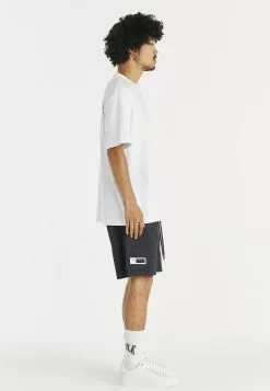 SikSilk Relaxed Fit Chain- T-Shirt Print - White -Outlet SikSilk Winkel ffad9138ab97469a8a84a76e07c9a74f